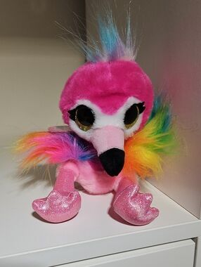 Pink Plush Flamingo zuru coco cones